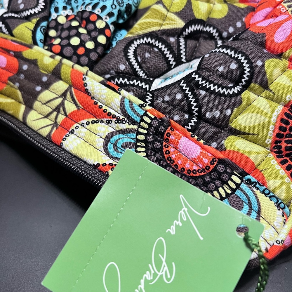 Vera Bradley Frannie Handbag in Flower Shower Print (NWT) - Picture 4 of 8